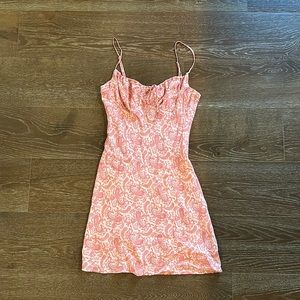 Cotton Candy LA Pink Paisley Dress